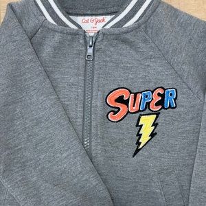 Cat and Jack Super Hero Zip up Jacket size 18 month